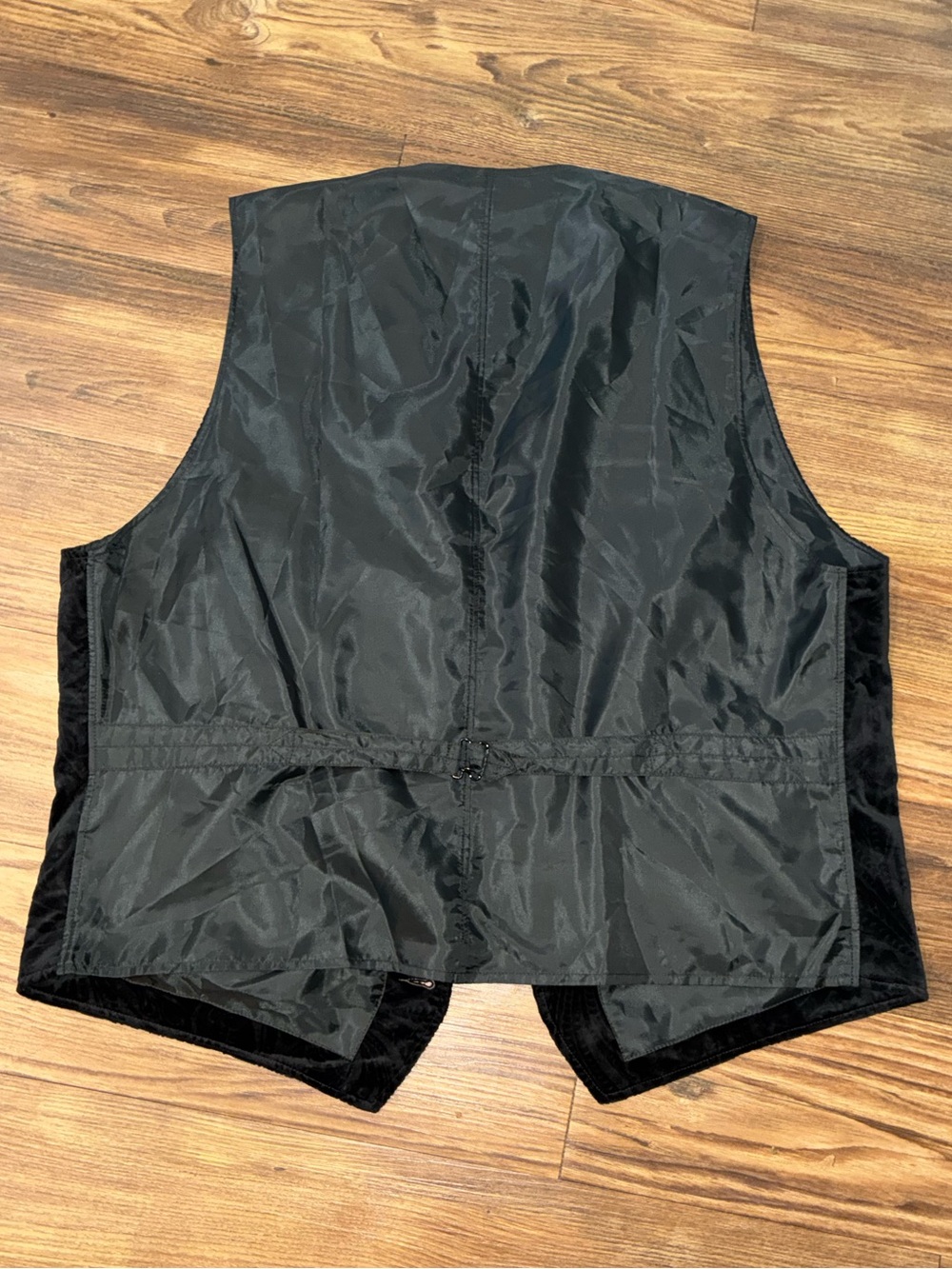 RRL Floral Flocked Velvet Notch-Lapel Vest - Picture 10 of 15